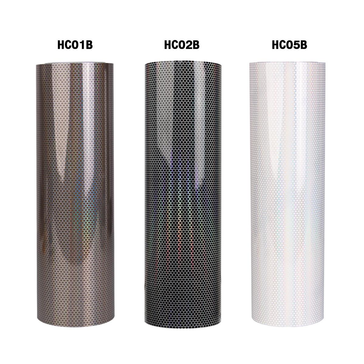 3 in 1 Holographic Honeycomb Headlight Film Kit with Air Channel Paper Liner - Image 4