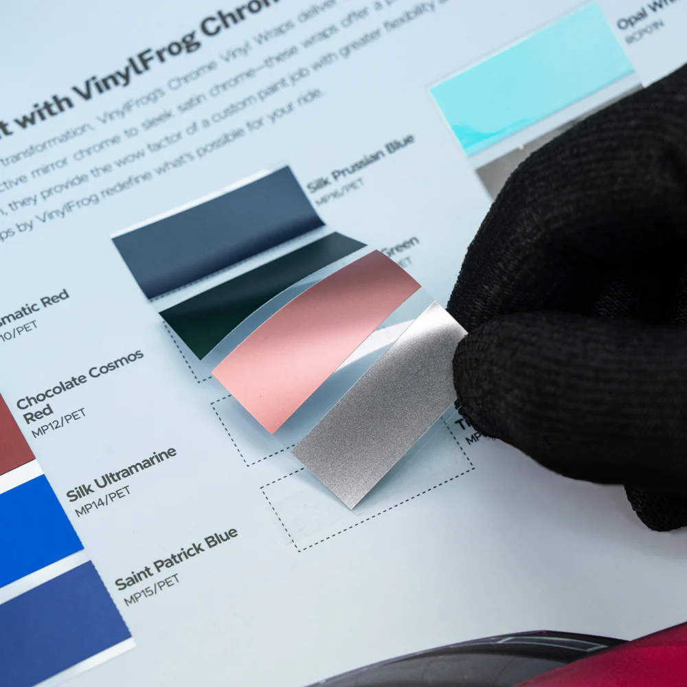 Automotive Vinyl Wrap Film Color Sample Booklet - Image 12