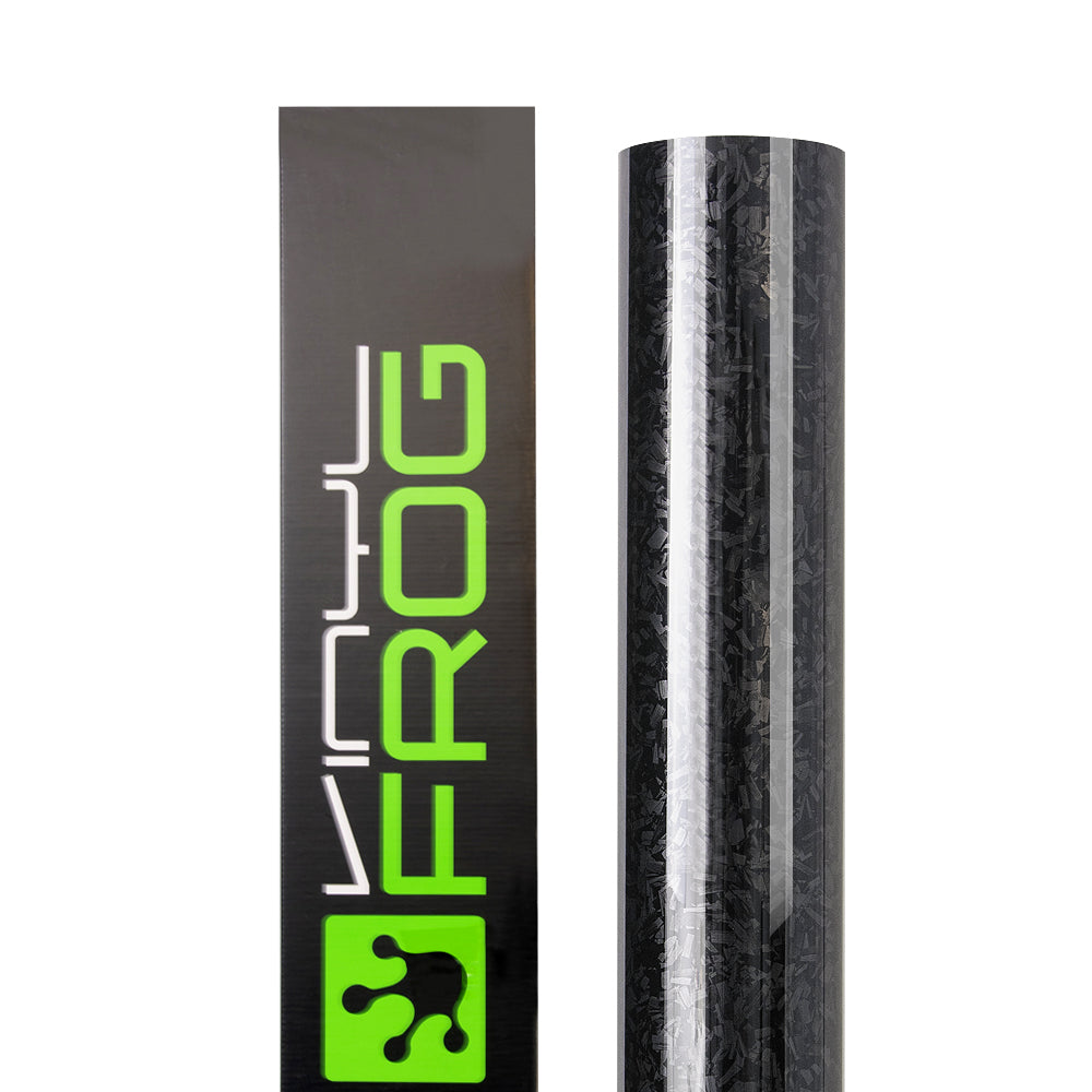 Black Forged Carbon Fiber Vinyl Wrap - Image 14