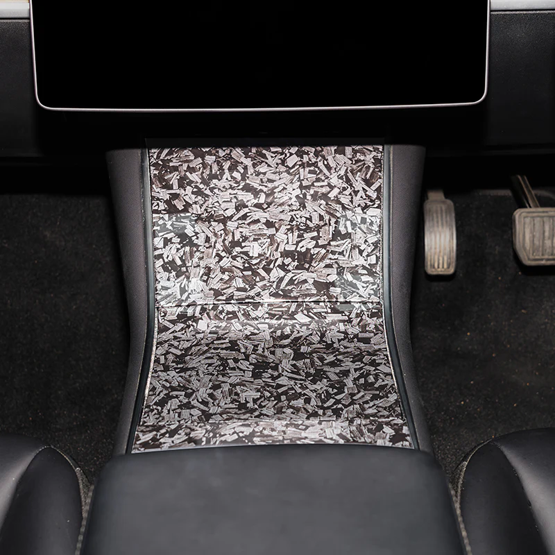 Black Forged Carbon Fiber Vinyl Wrap - Image 6