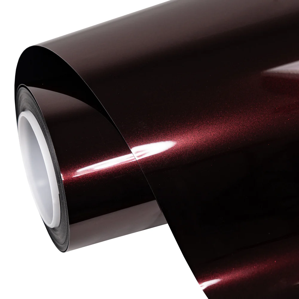 Glossy Metallic Black Rose Color PPF (Paint Protection Film) - Image 10