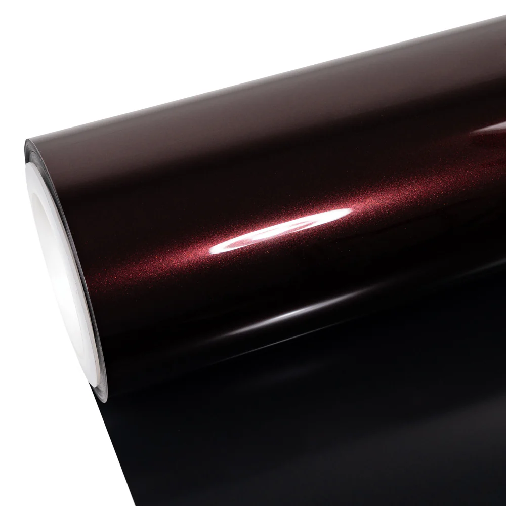 Glossy Metallic Black Rose Color PPF (Paint Protection Film) - Image 11