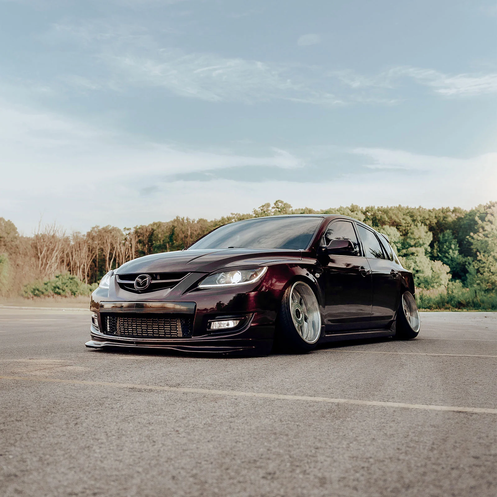 Glossy Metallic Black Rose Color PPF (Paint Protection Film) - Image 3