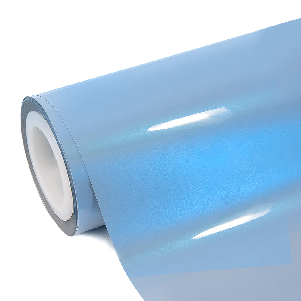 Candy Metallic Dark Gray Blue Vinyl Wrap - Image 11