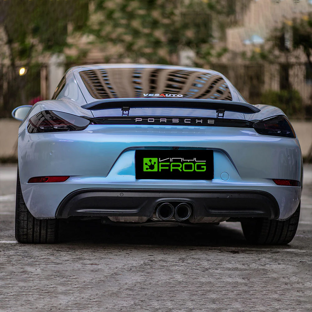 Candy Metallic Dark Gray Blue Vinyl Wrap - Image 4