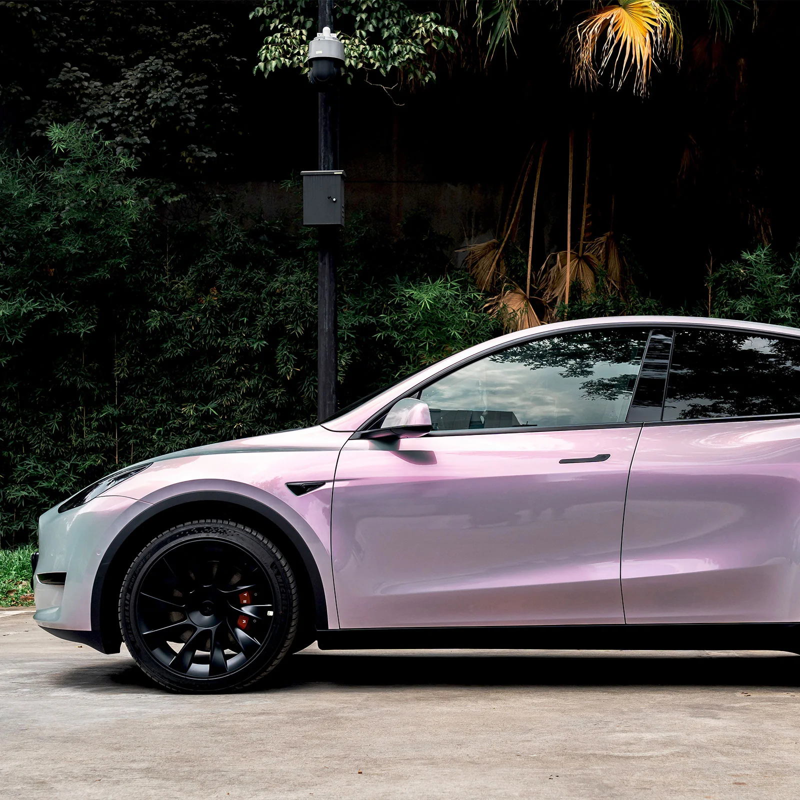 Candy Metallic Gray Pink Color PPF (Paint Protection Film) - Image 5