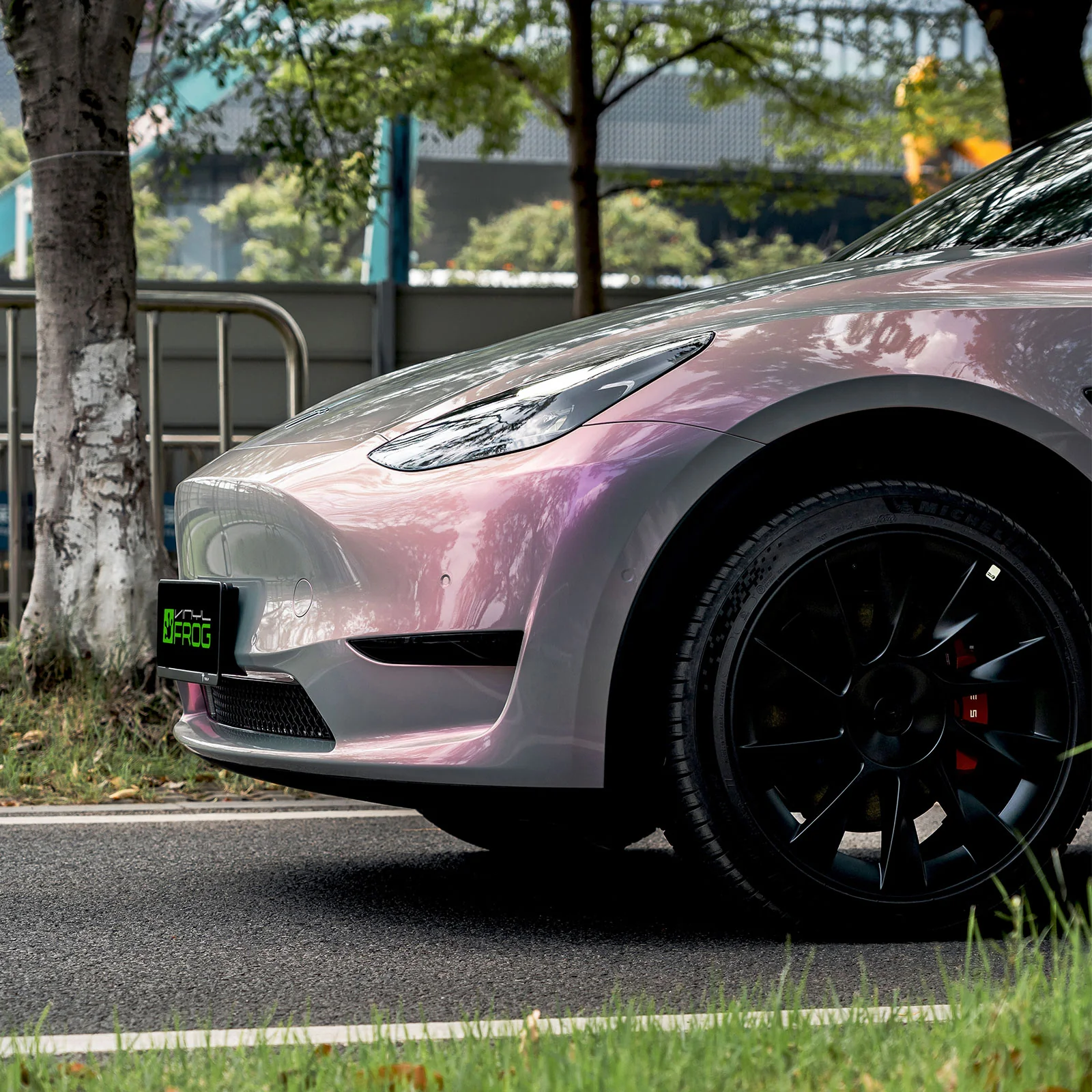 Candy Metallic Gray Pink Color PPF (Paint Protection Film) - Image 6