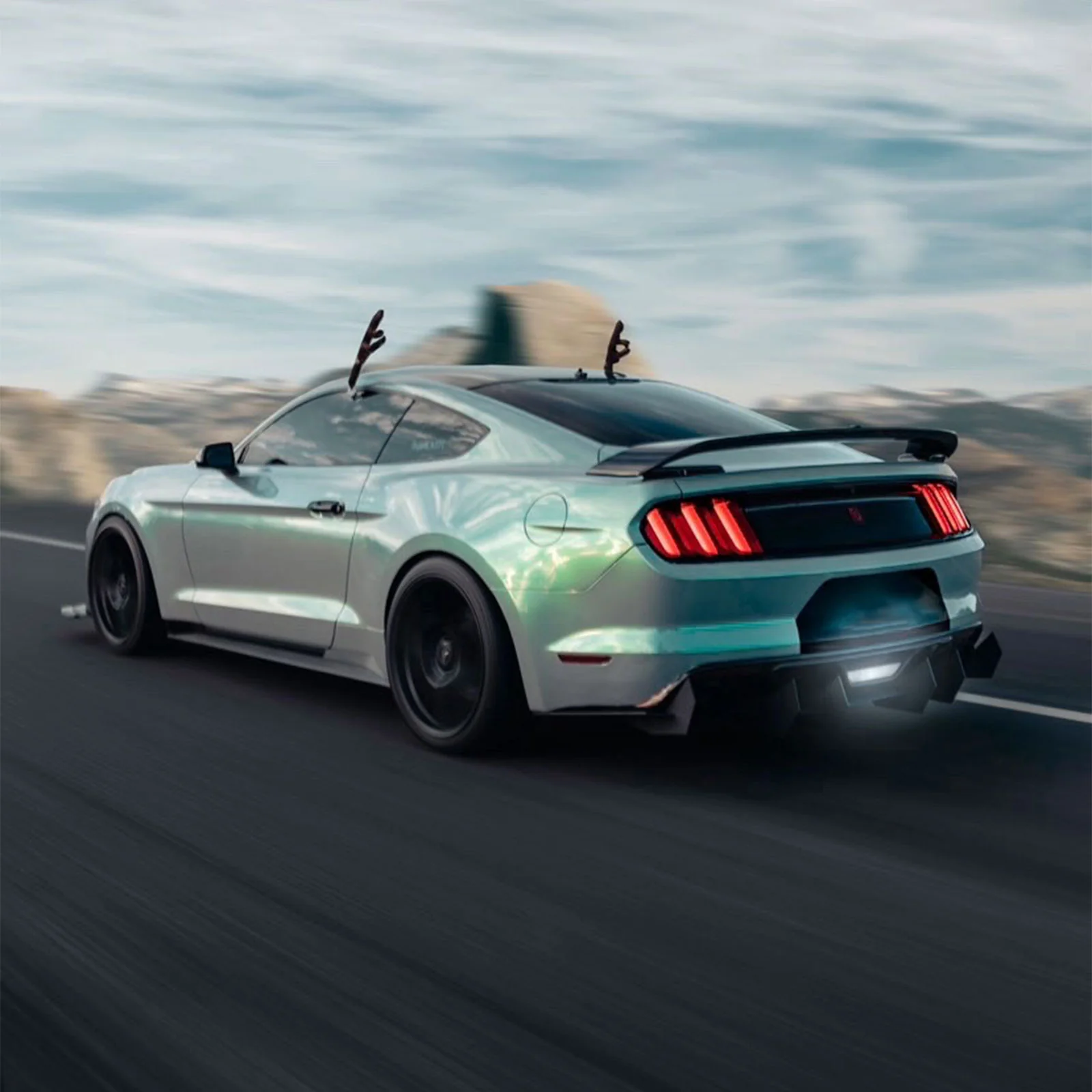 Candy Metallic Magic Gray Green Color PPF (Paint Protection Film) - Image 11