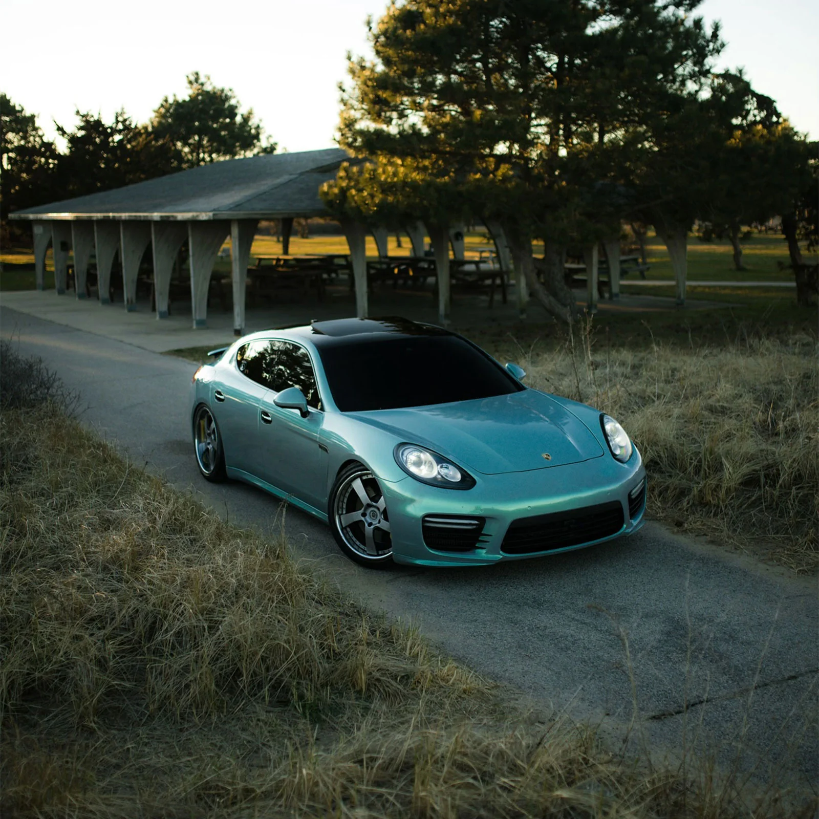 Candy Metallic Magic Gray Green Color PPF (Paint Protection Film) - Image 5