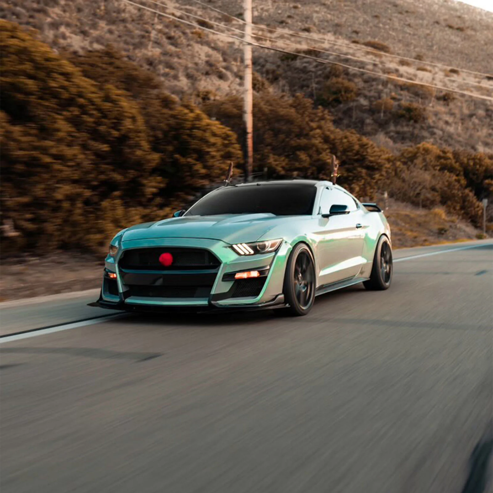 Candy Metallic Magic Gray Green Color PPF (Paint Protection Film) - Image 8