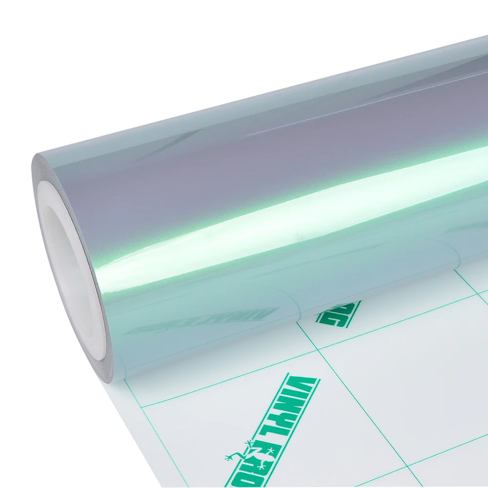 Candy Metallic Magic Gray Green Vinyl Wrap - Image 7