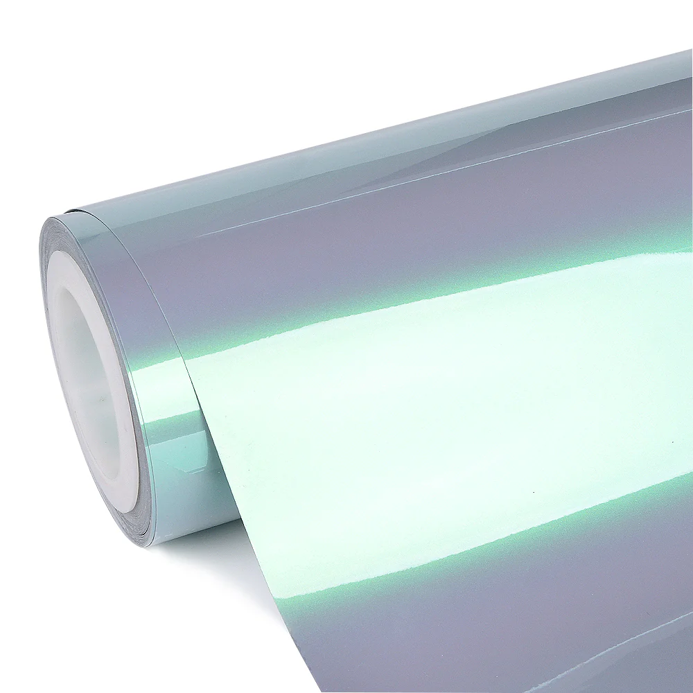 Candy Metallic Magic Gray Green Vinyl Wrap - Image 8