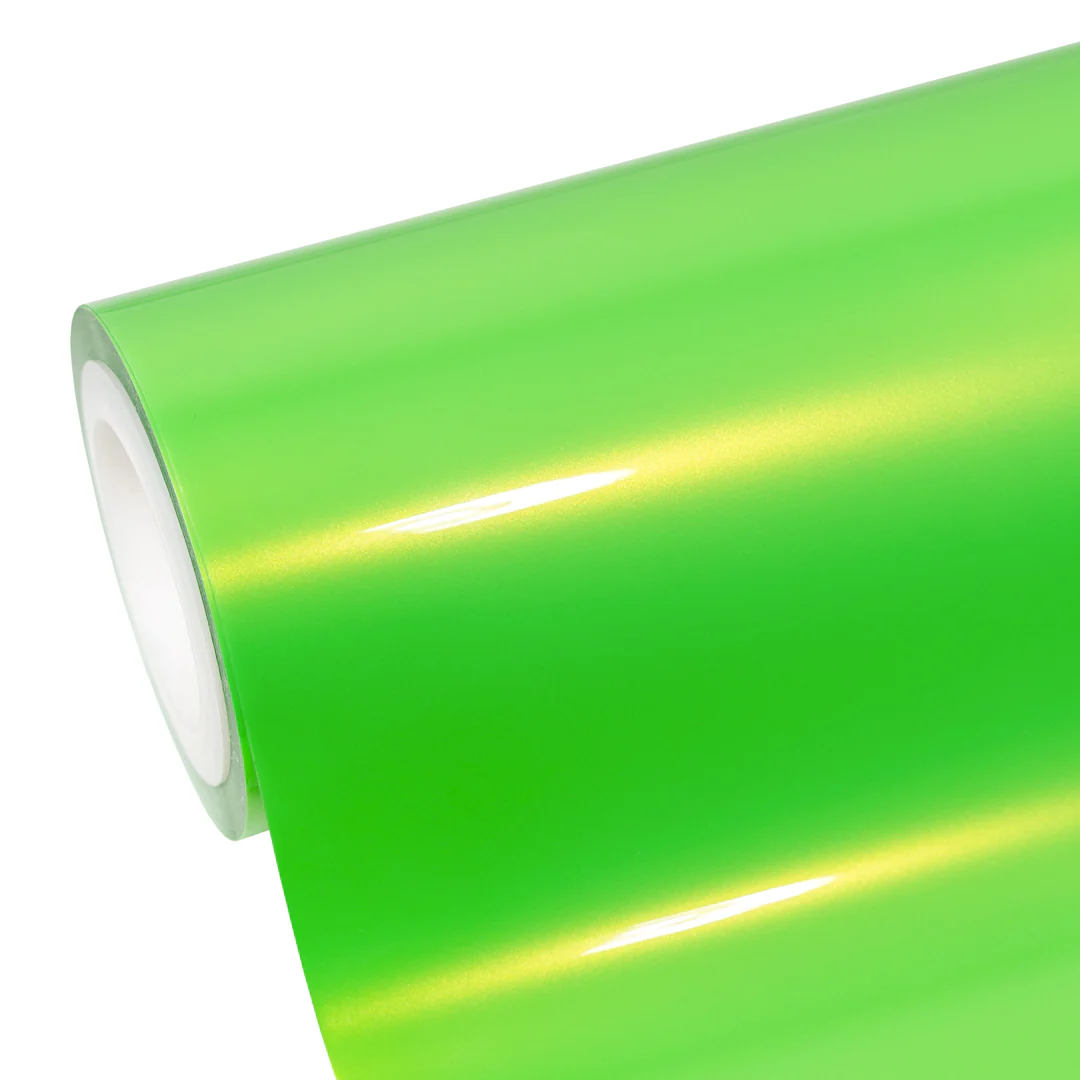 Candy Metallic Neon Green vinyl wrap - Image 10