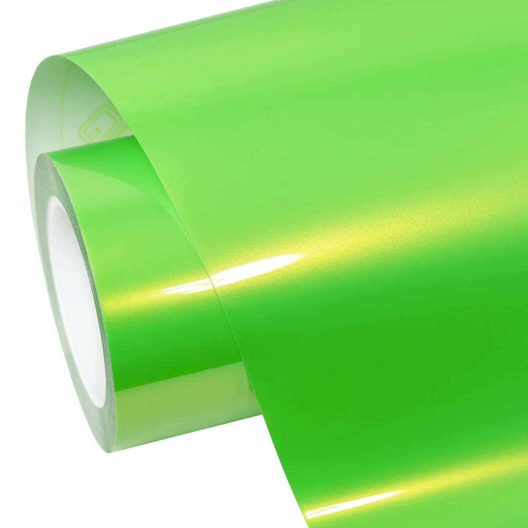 Candy Metallic Neon Green vinyl wrap - Image 11