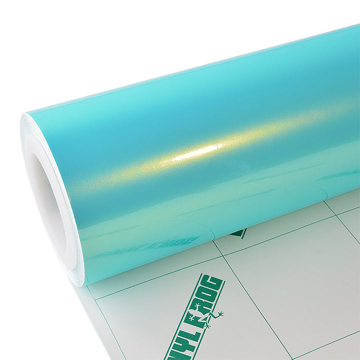 Candy Metallic Neon Ice Blue Vinyl Wrap - Image 10
