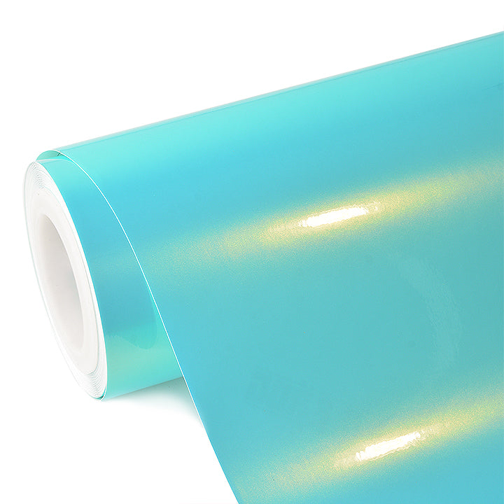 Candy Metallic Neon Ice Blue Vinyl Wrap - Image 11