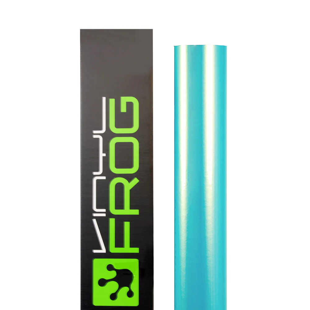 Candy Metallic Neon Ice Blue Vinyl Wrap - Image 13