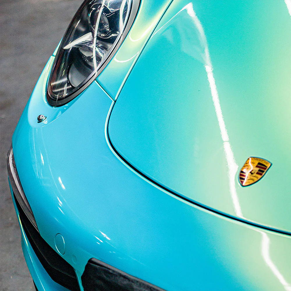 Candy Metallic Neon Ice Blue Vinyl Wrap - Image 8