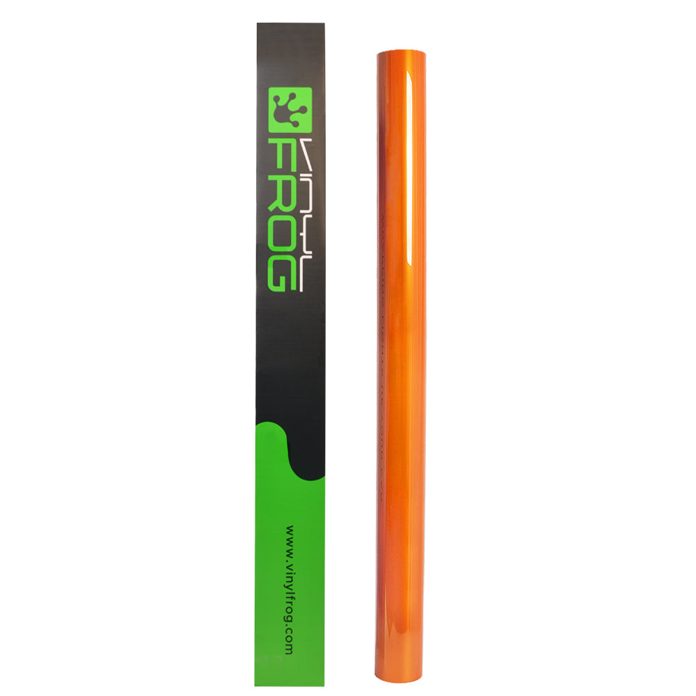 Candy Metallic Neon Orange Vinyl Wrap - Image 11