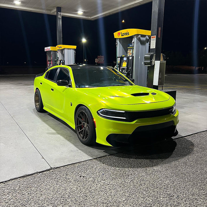 Candy Metallic Neon Yellow Vinyl Wrap - Image 4