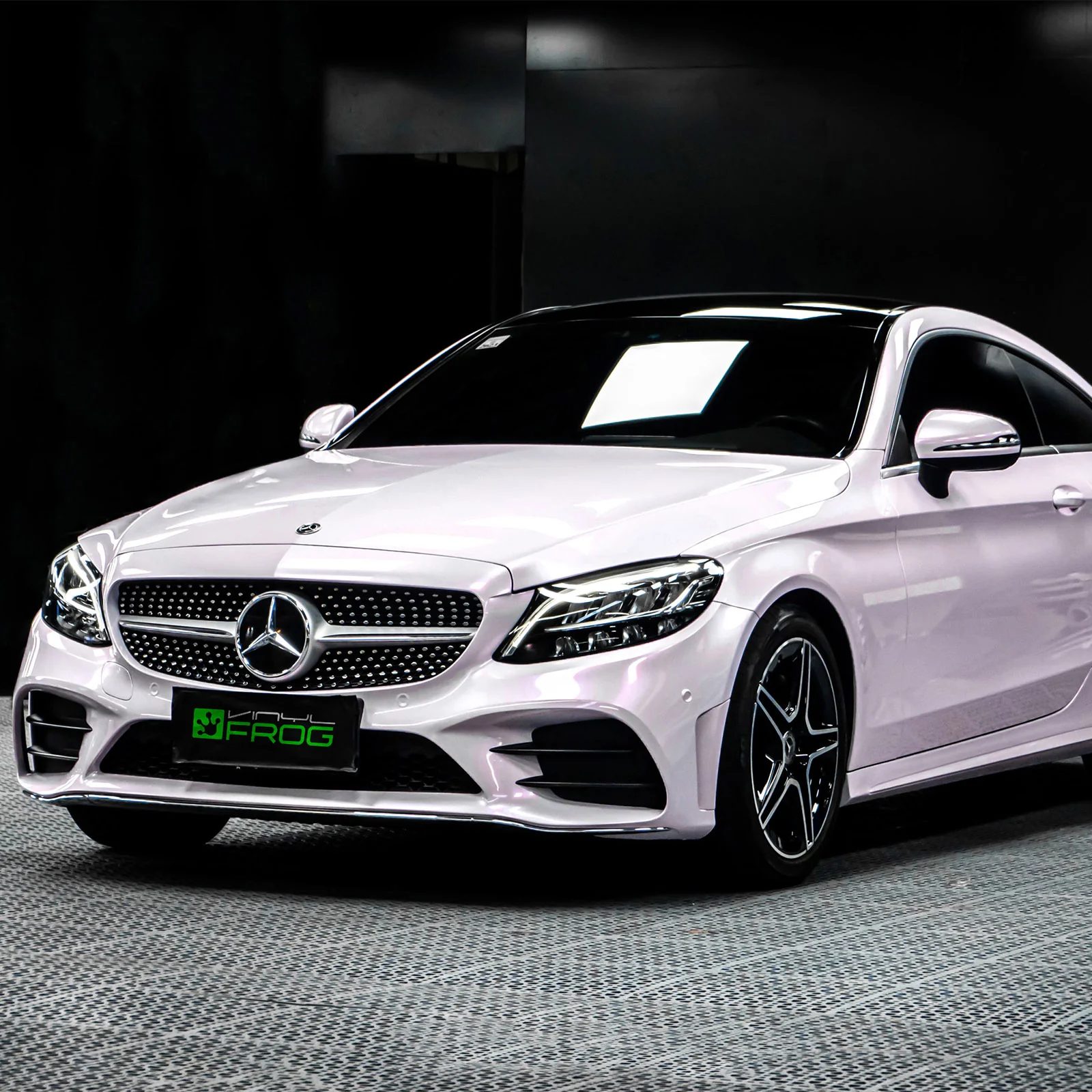 Candy Metallic Pink White Color PPF (Paint Protection Film) - Image 2