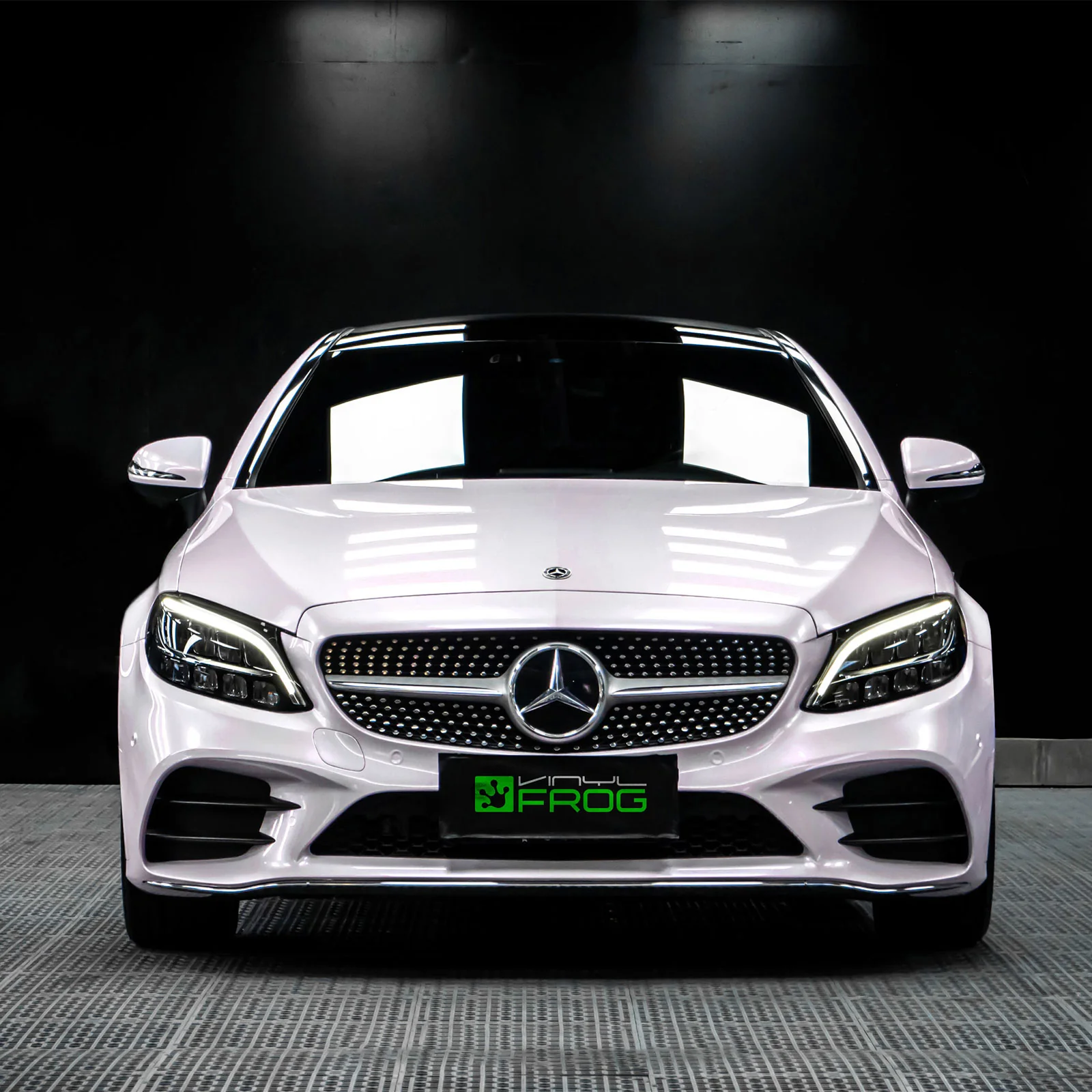 Candy Metallic Pink White Color PPF (Paint Protection Film) - Image 3