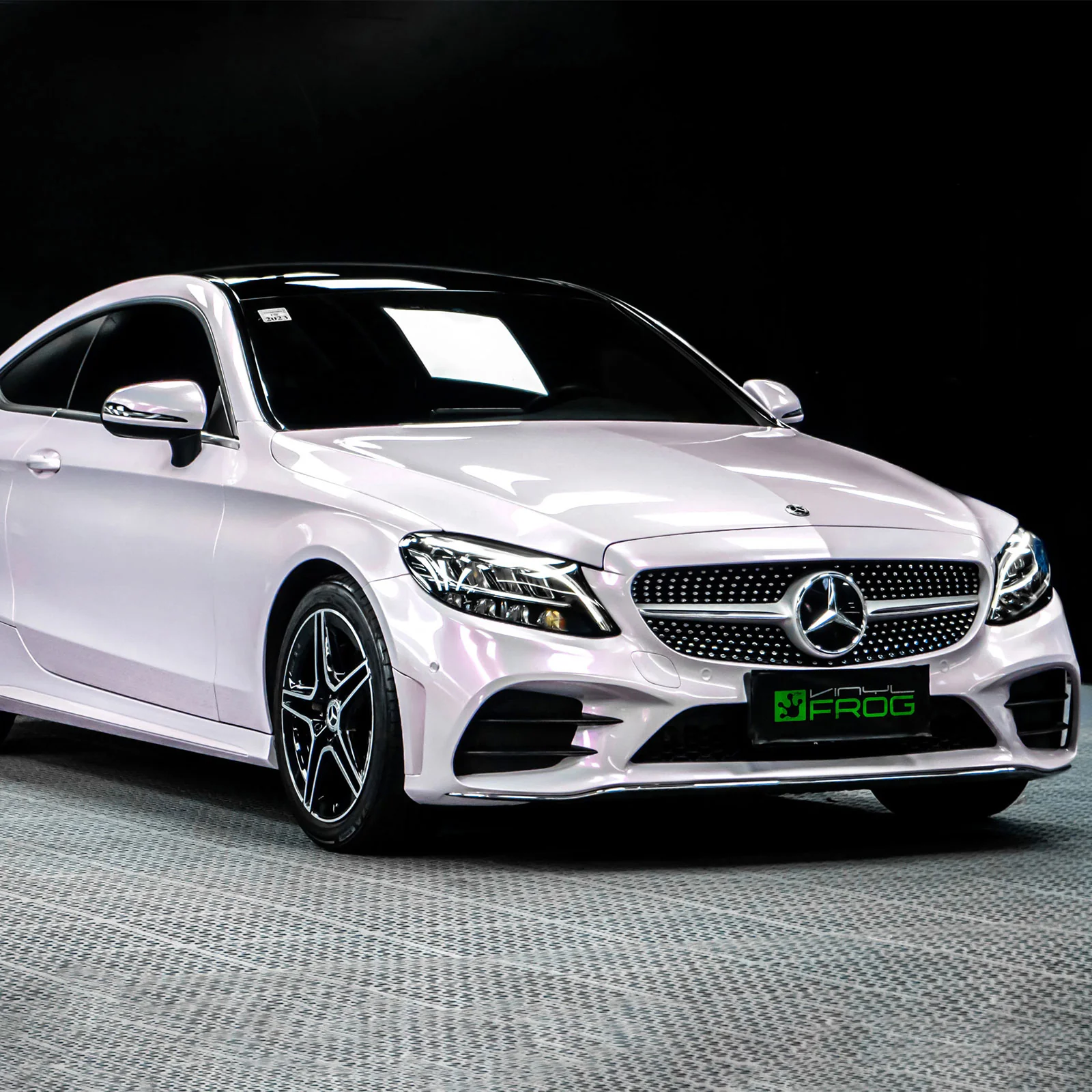 Candy Metallic Pink White Color PPF (Paint Protection Film) - Image 4