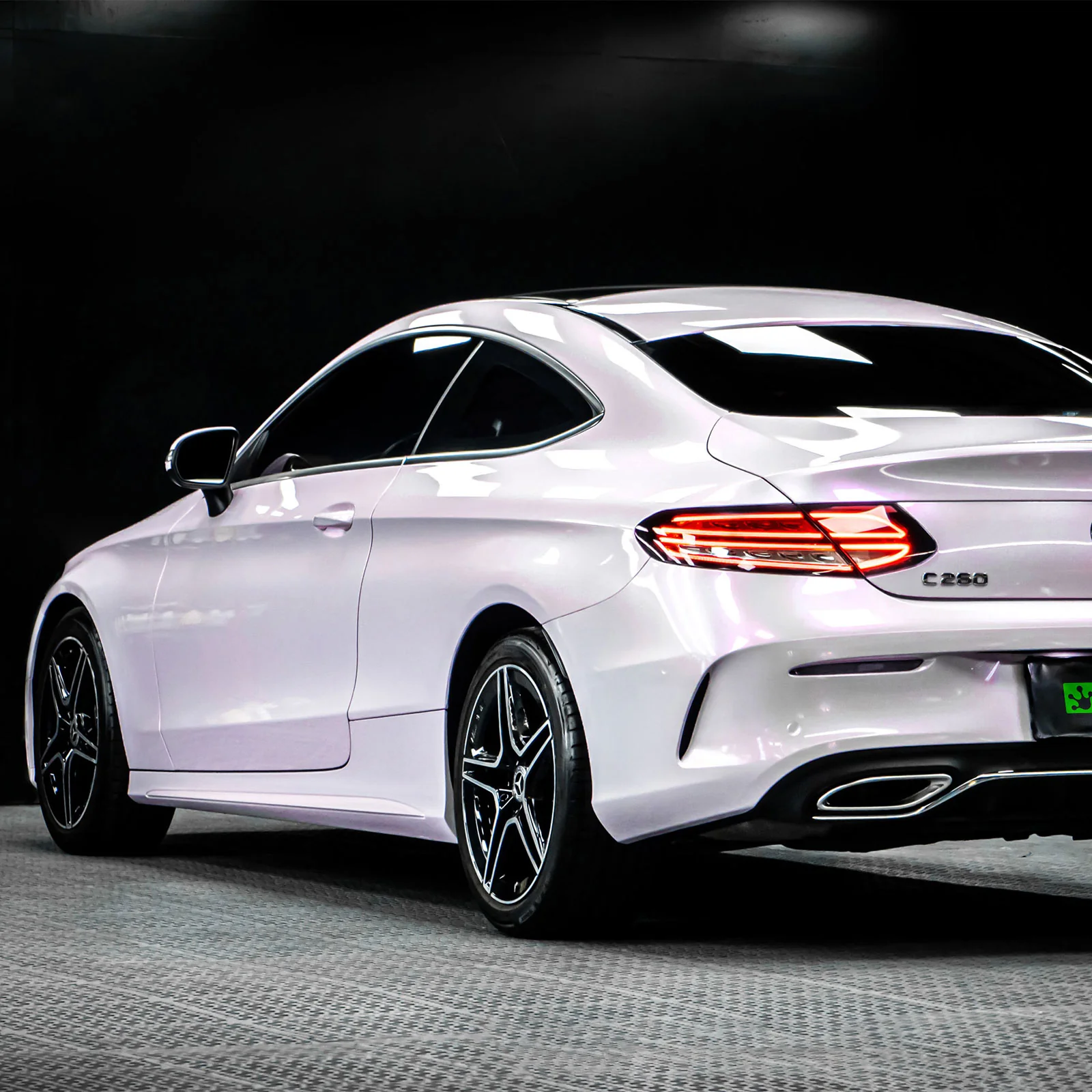 Candy Metallic Pink White Color PPF (Paint Protection Film) - Image 8