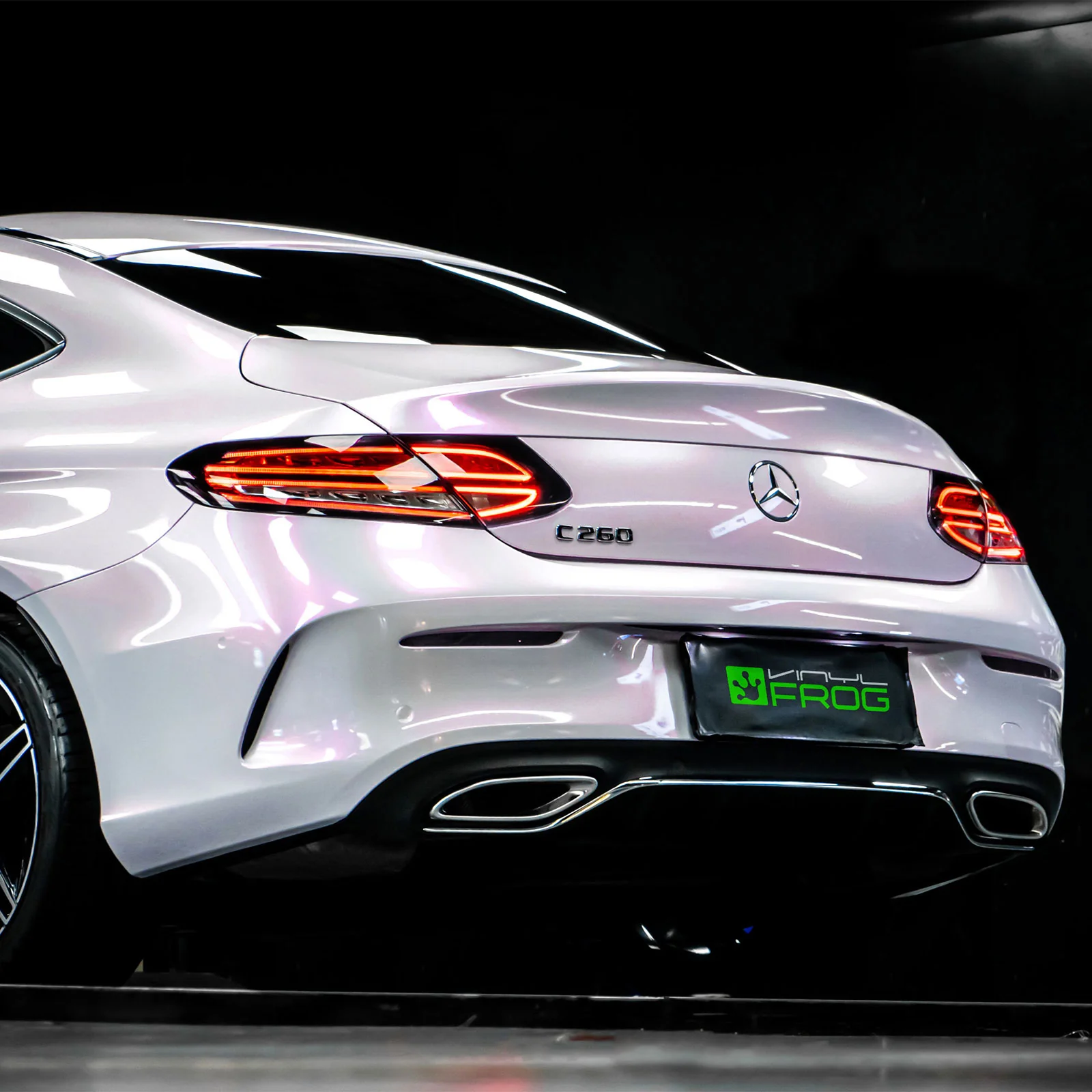 Candy Metallic Pink White Color PPF (Paint Protection Film) - Image 9