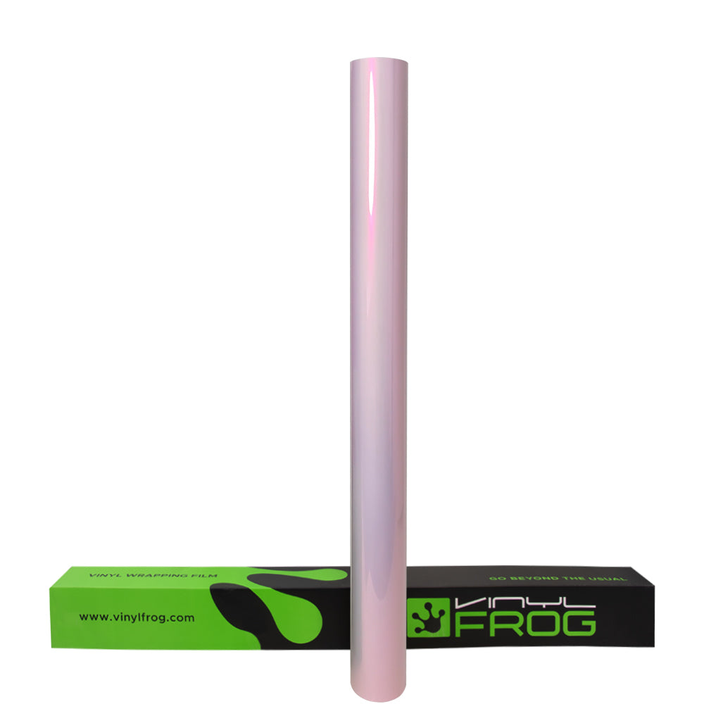 Candy Metallic Pink White Vinyl Wrap - Image 12