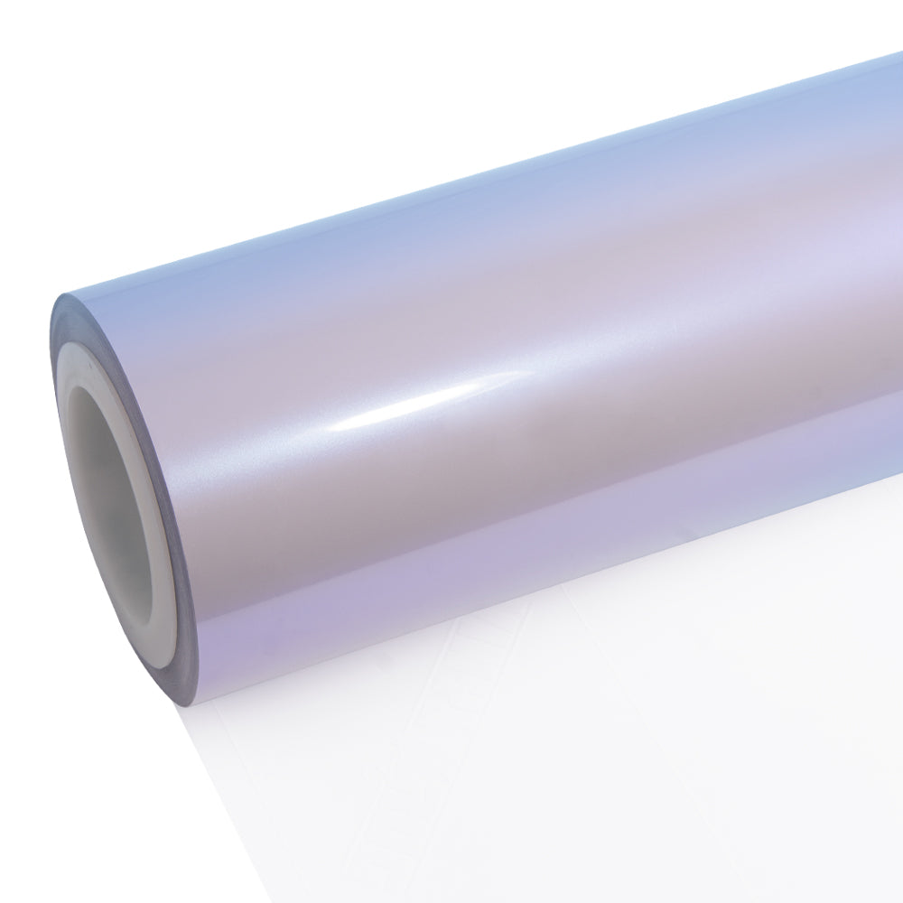 Candy Metallic Silver Gray Blue Vinyl Wrap - Image 8