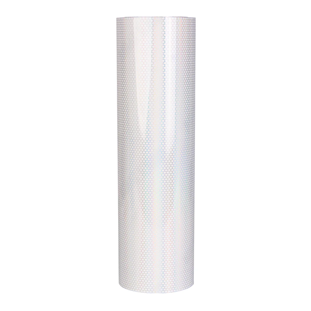 Clear Holographic Honeycomb Headlight Film with Air Channel Paper Liner - Image 8