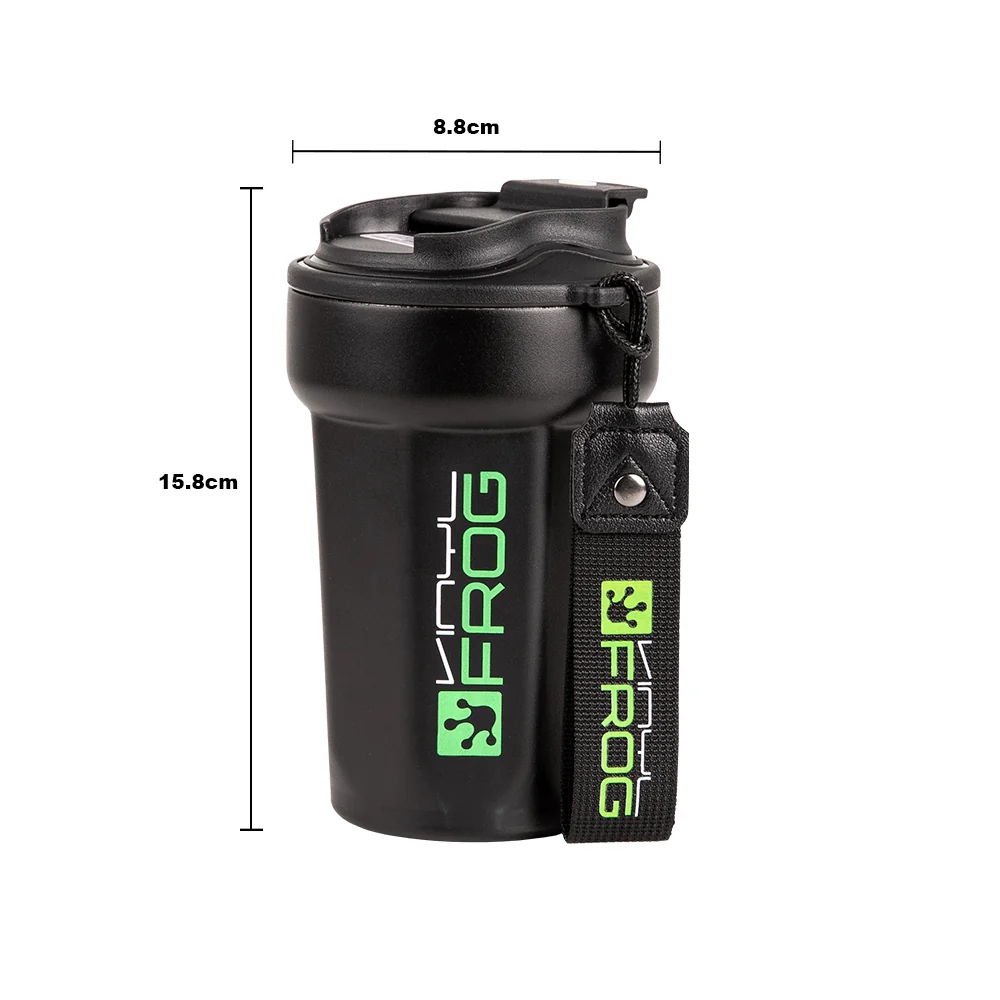 VinylFrog Insulated Stainless Steel Coffee Cup Double Wall Travel Tumbler for Outdoor - Image 4