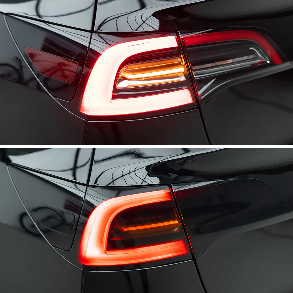 Gloss Black Taillight Film with Air Channel Paper Liner - Image 6