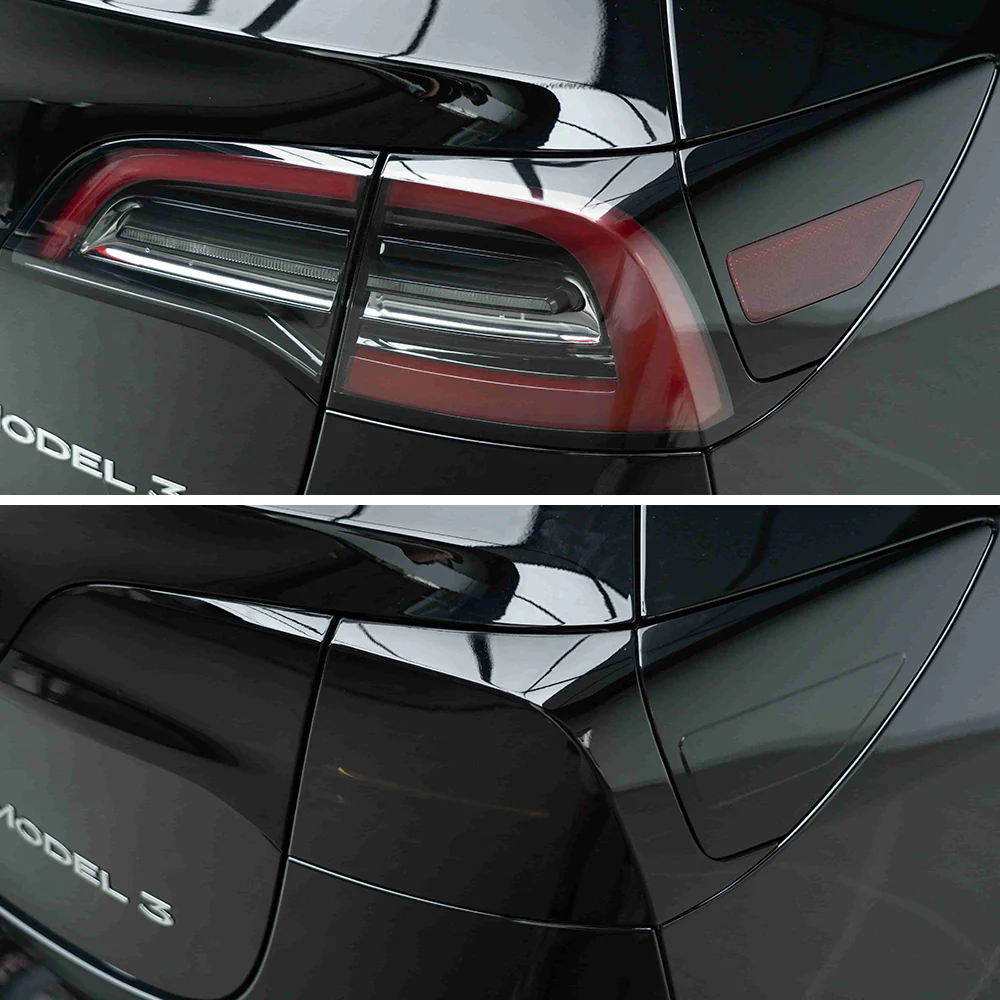Gloss Black Taillight Film with Air Channel Paper Liner - Image 7