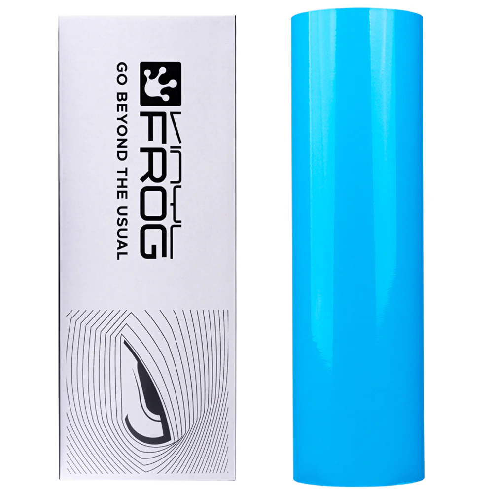 Deep Blue Headlight Film With Air Channel Paper Liner - Image 17