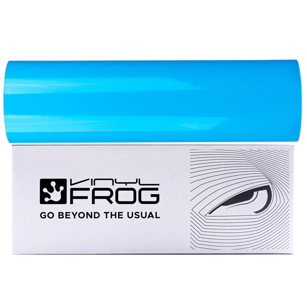 Deep Blue Headlight Film With Air Channel Paper Liner - Image 19