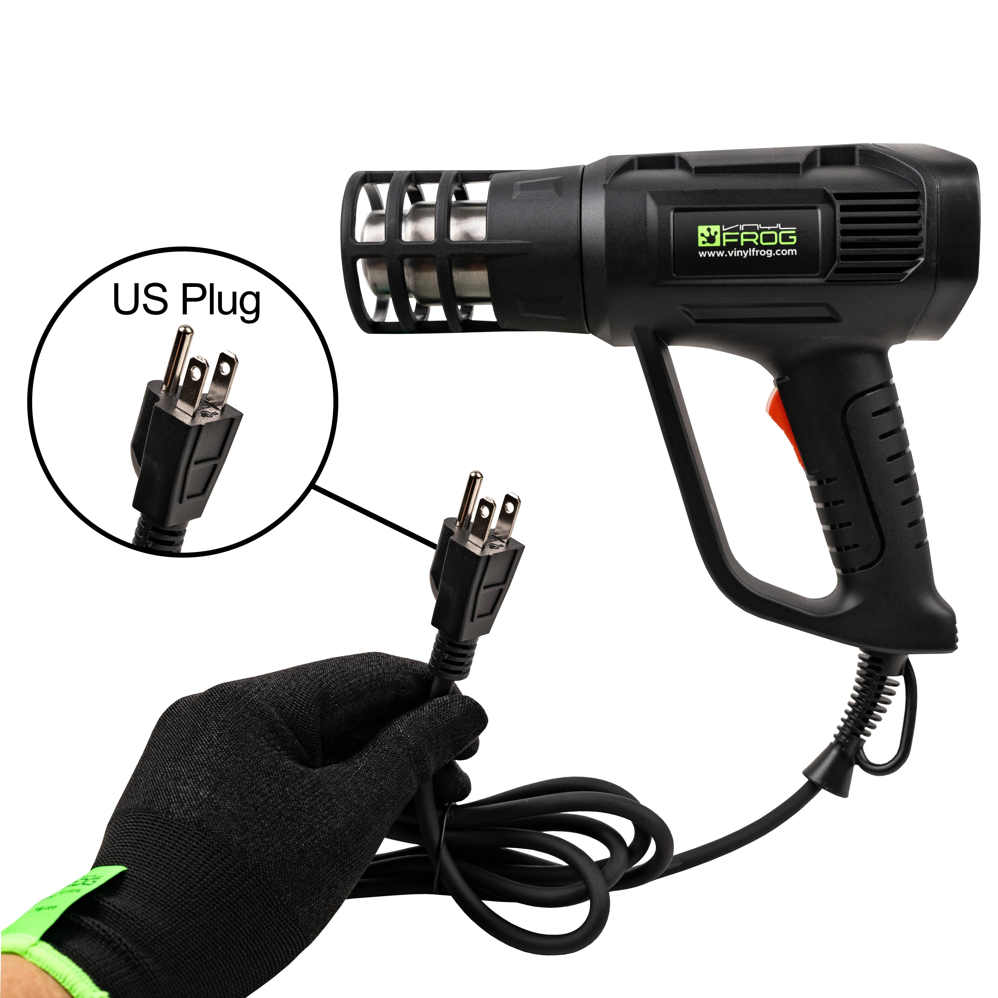 VinylFrog Professional Heat Gun with Digital Display - Image 14