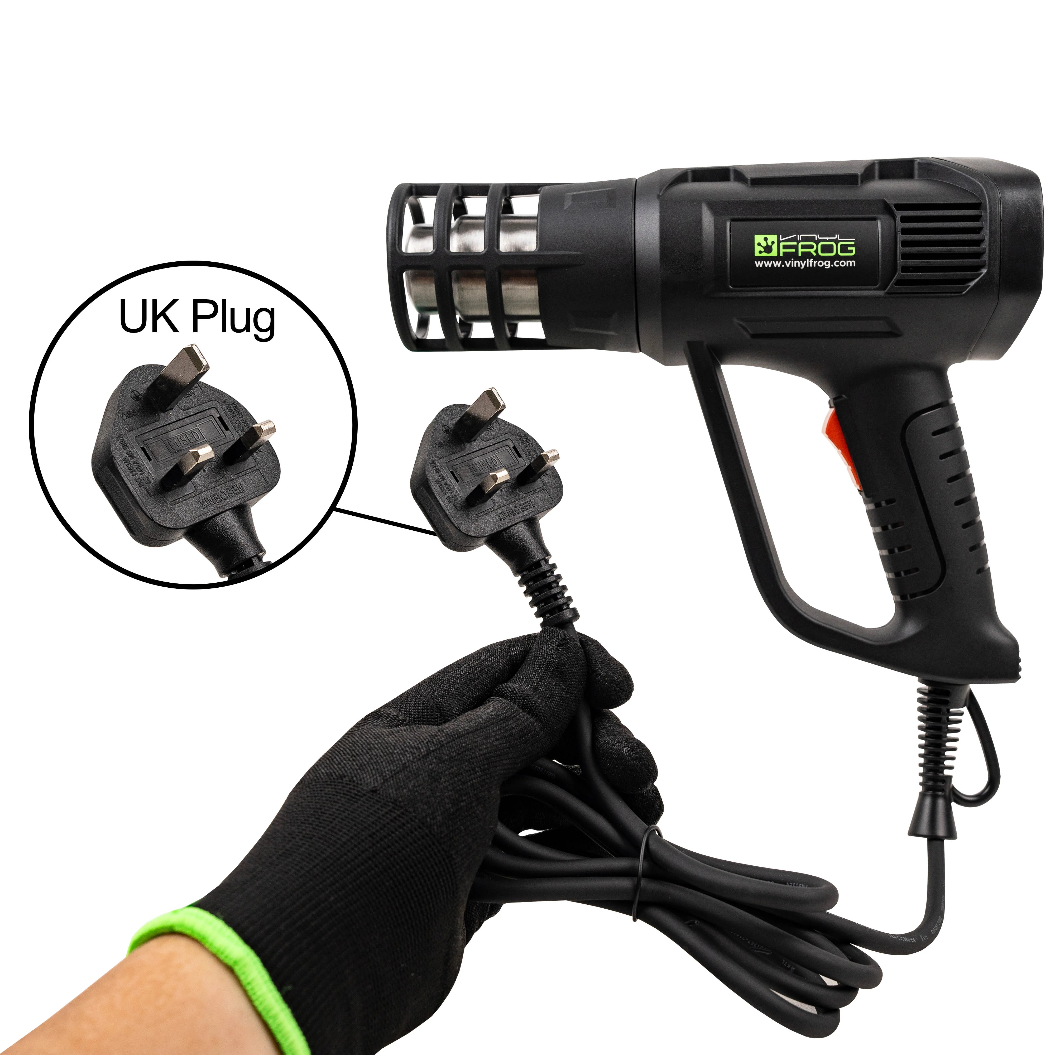 VinylFrog Professional Heat Gun with Digital Display - Image 16