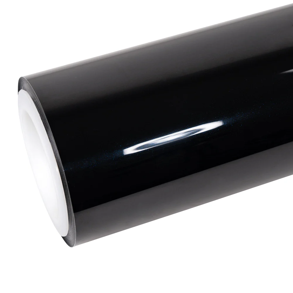 Glossy Metallic Glitter Black Blue Color PPF (Paint Protection Film)