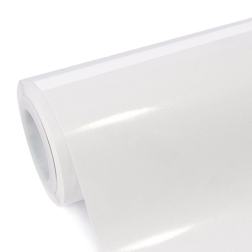 Glitter Metallic Diamond White Vinyl Wrap - Image 8