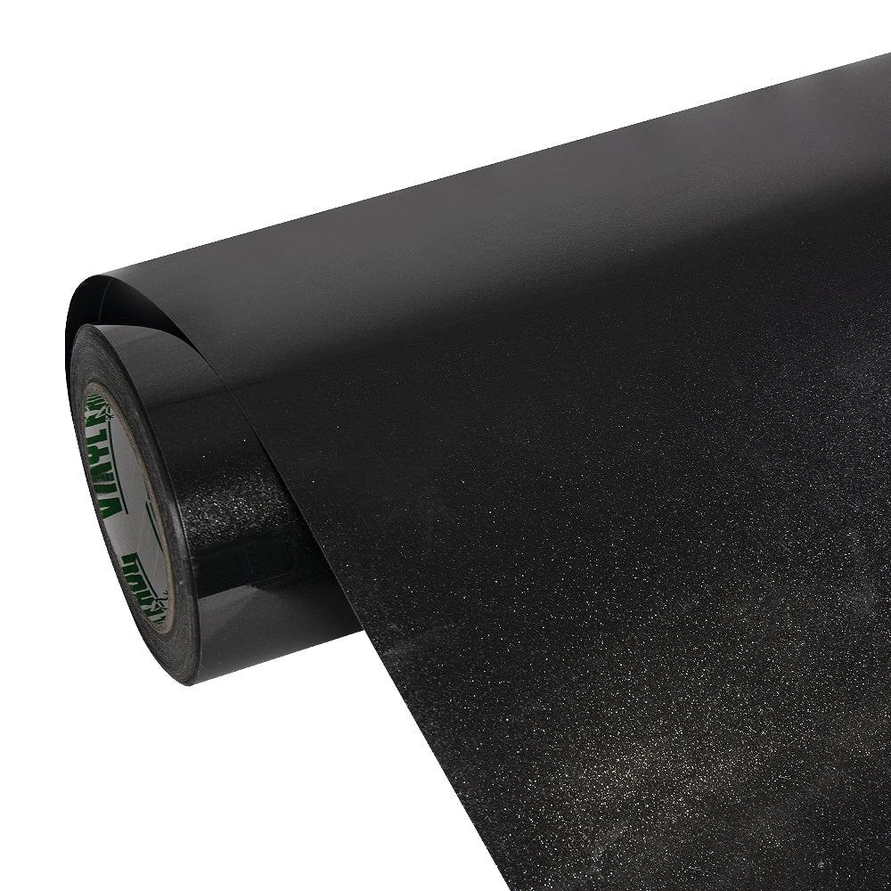 Glitter Metallic Glitter Black Vinyl Wrap - Image 5
