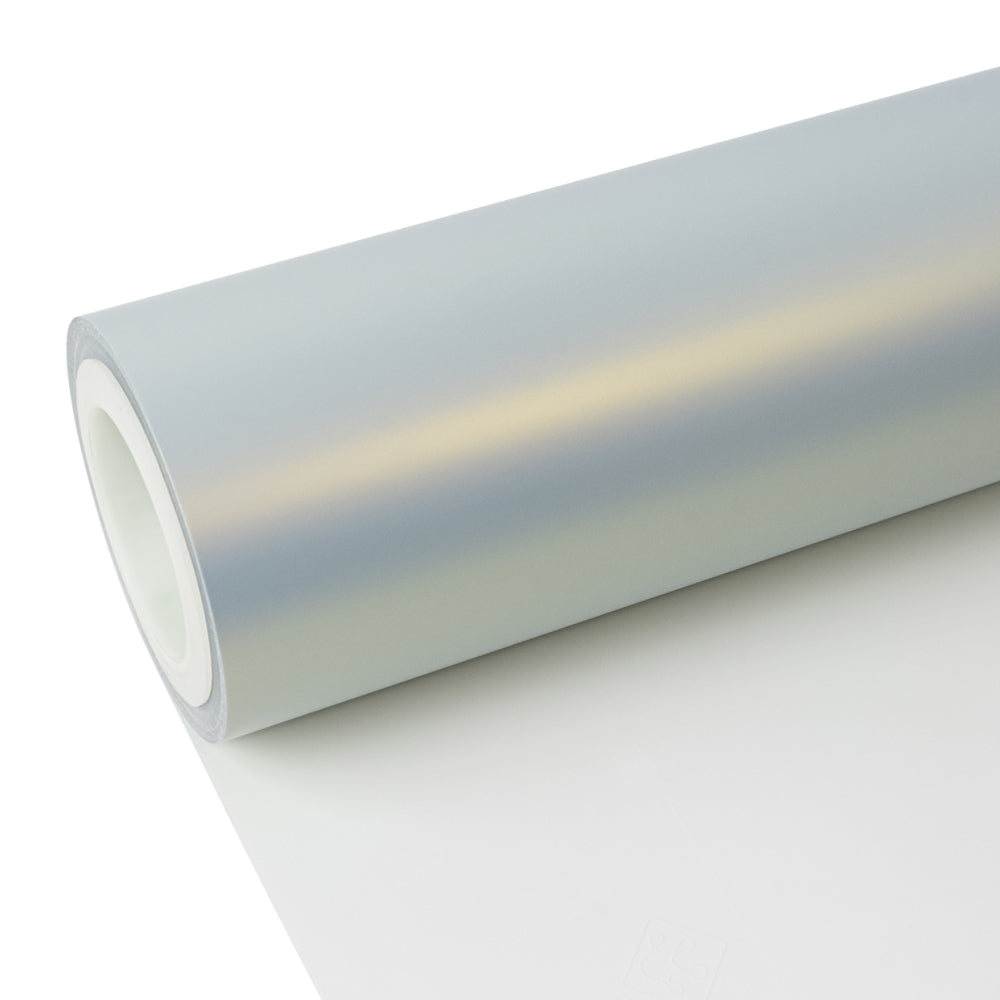 Glitter Metallic Pearl Blue Gold Vinyl Wrap - Image 10