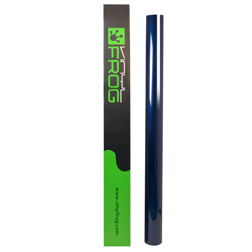 Glossy Metallic Beacon Blue Vinyl Wrap - Image 13