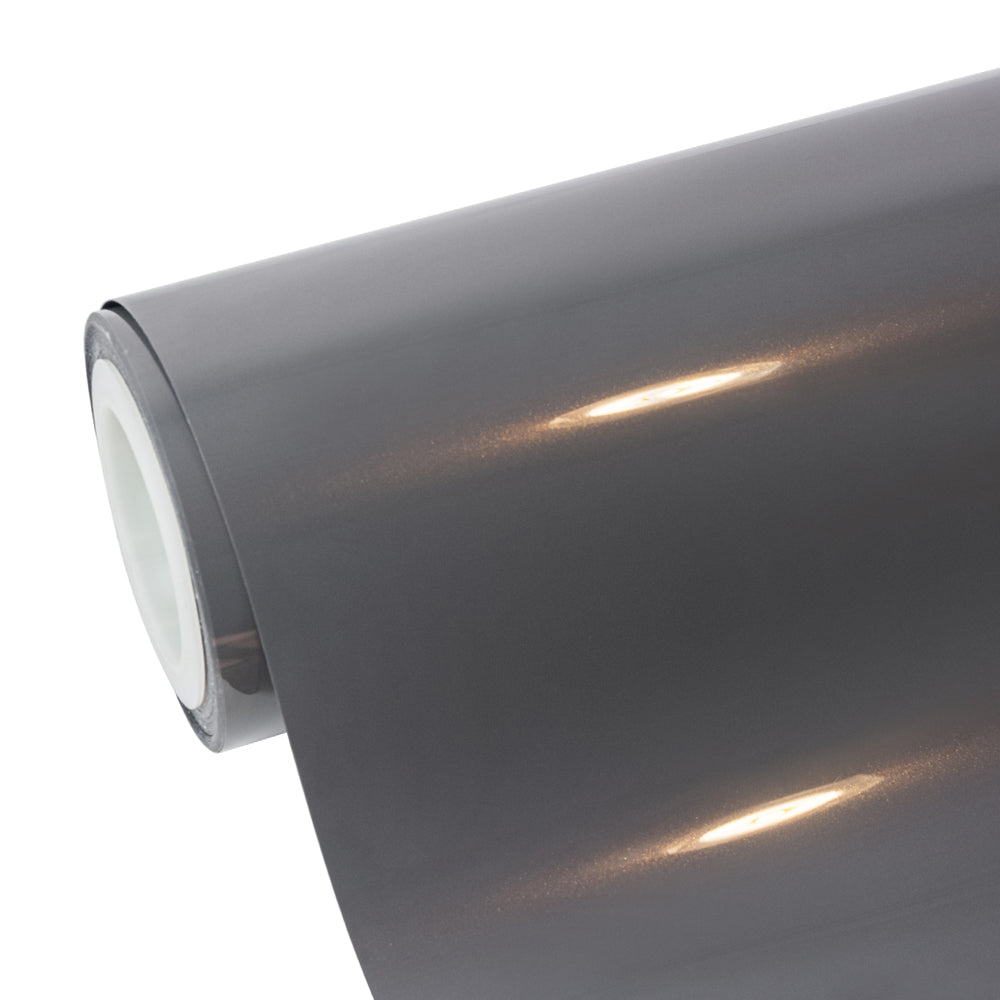 Glossy Metallic Bernina Gray Vinyl Wrap - Image 6