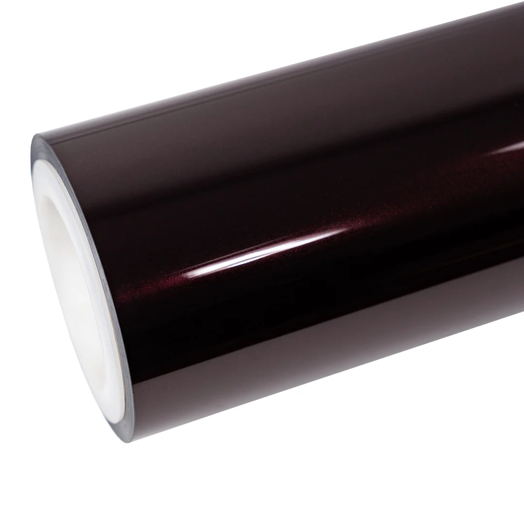 Glossy Metallic Black Rose Color PPF (Wet Application)