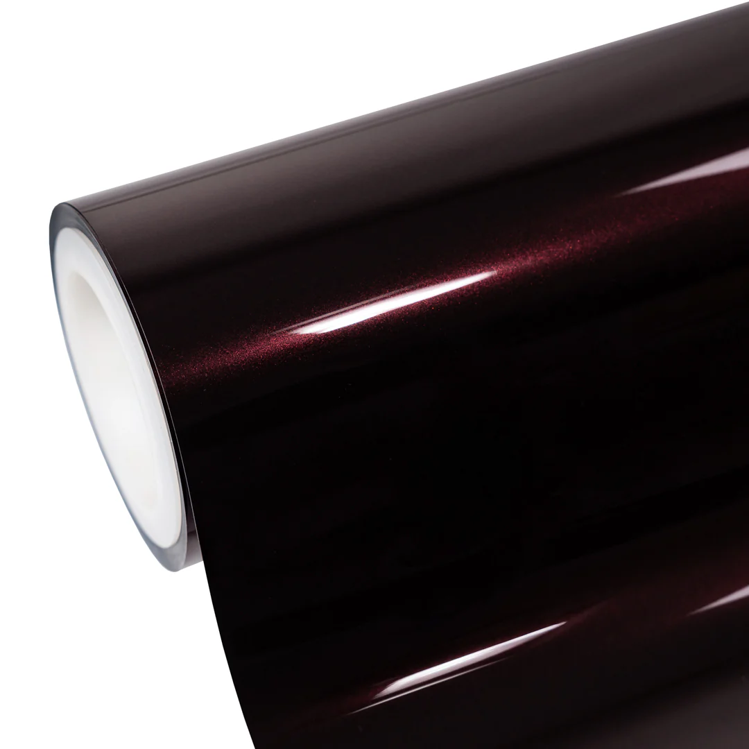 Glossy Metallic Black Rose Color PPF (Wet Application) - Image 7