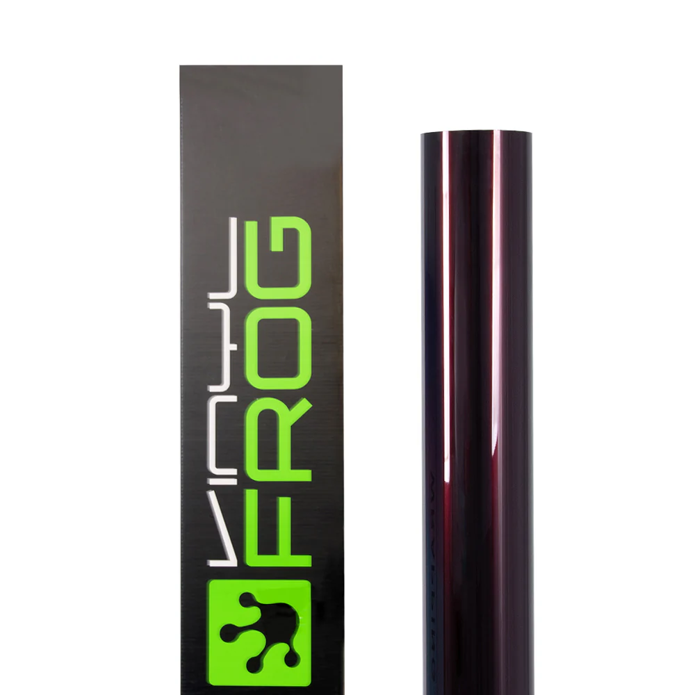 Glossy Metallic Black Rose Vinyl Wrap - Image 13