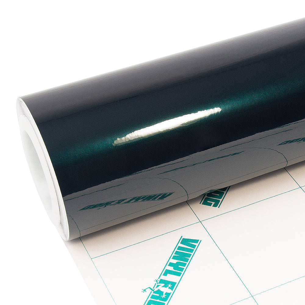 Glossy Metallic British Racing Green Vinyl Wrap - Image 7