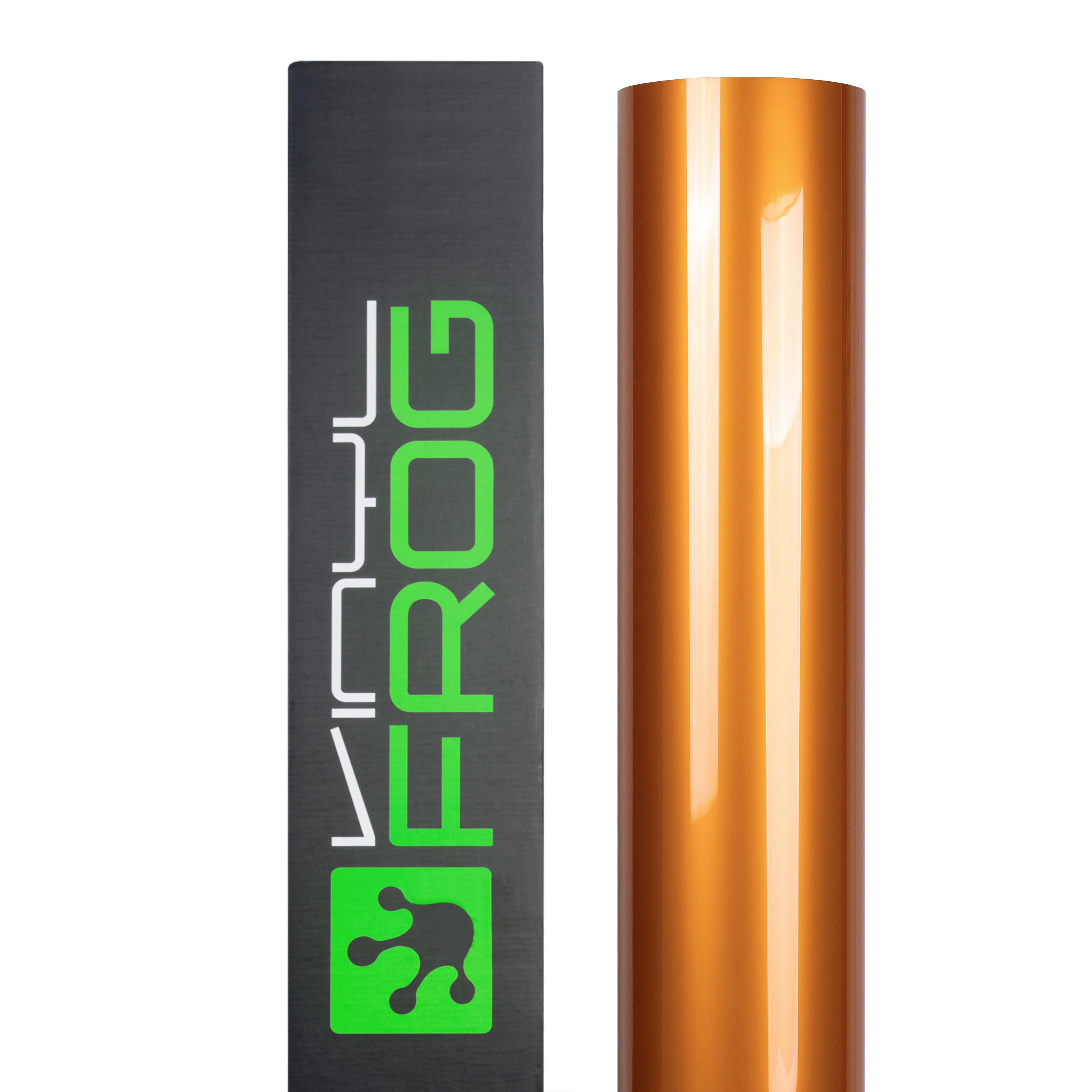 Glossy Metallic Bronze Orange Vinyl Wrap - Image 10